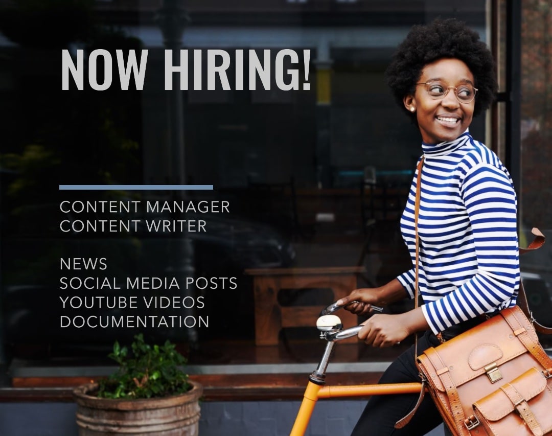 Now Hiring - Content Manager